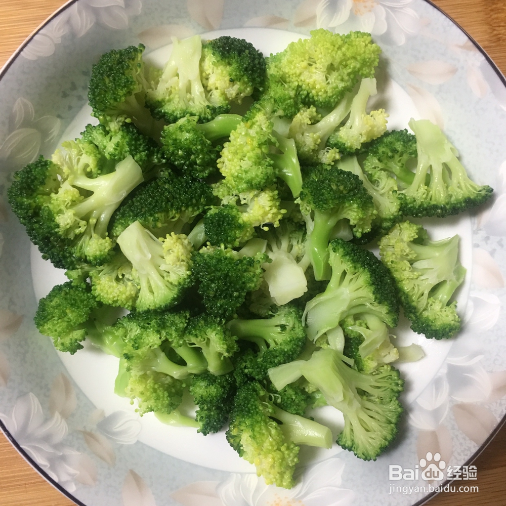 心心念念的虾仁西兰花