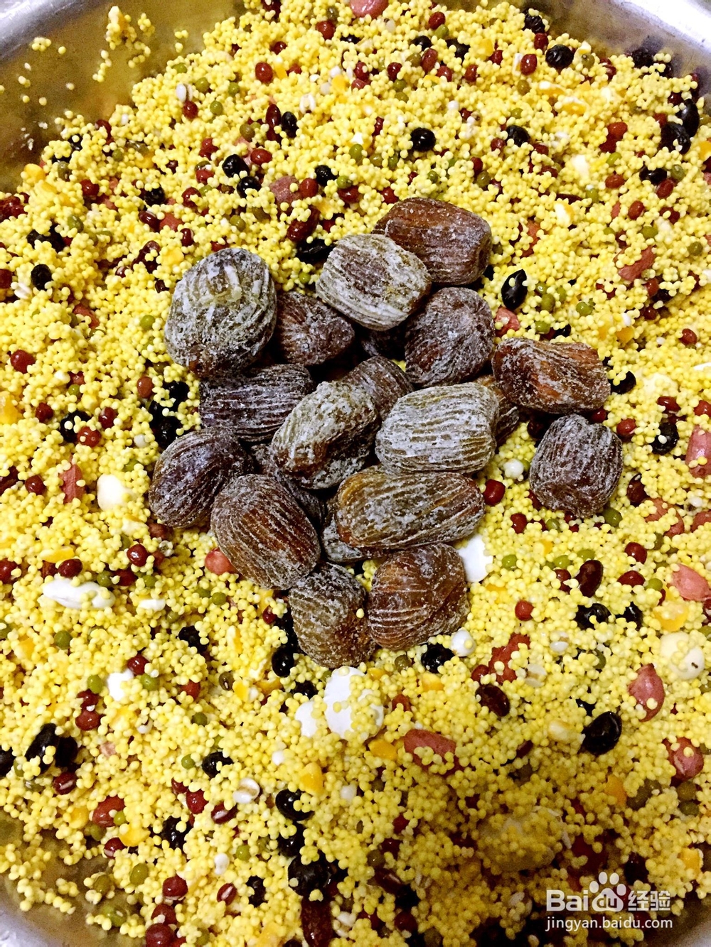 详细教你做蜜枣粽豆