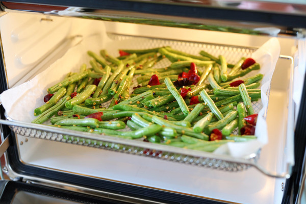 空气炸干煸豆角