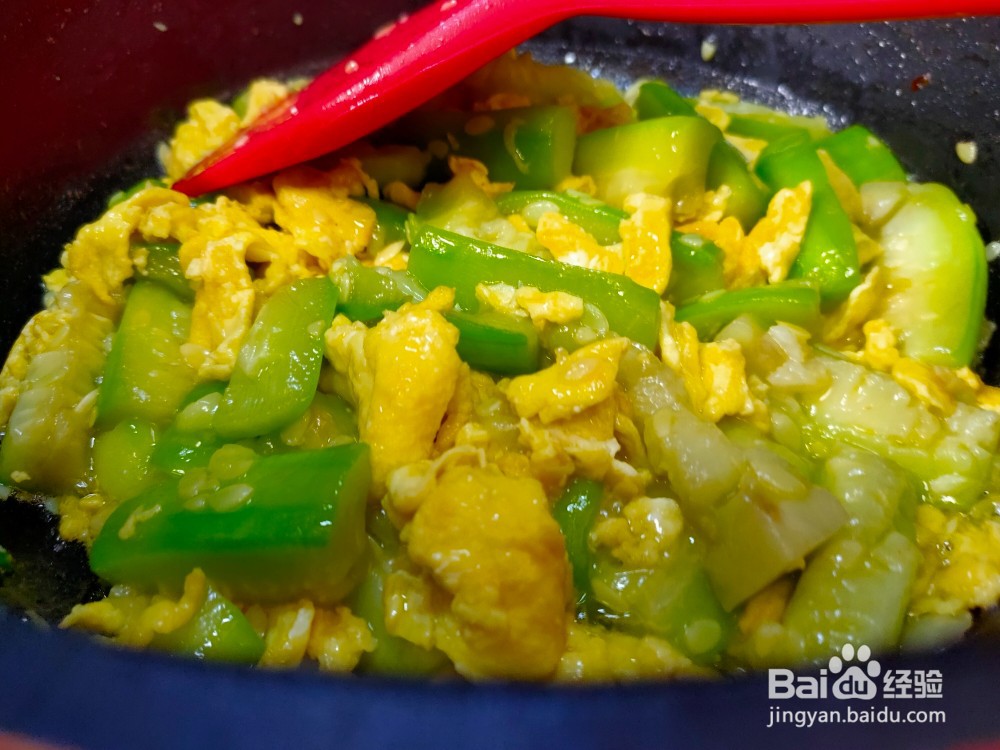 丝瓜炒鸡蛋