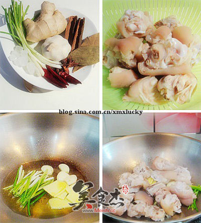 怎样做喷香酱猪蹄