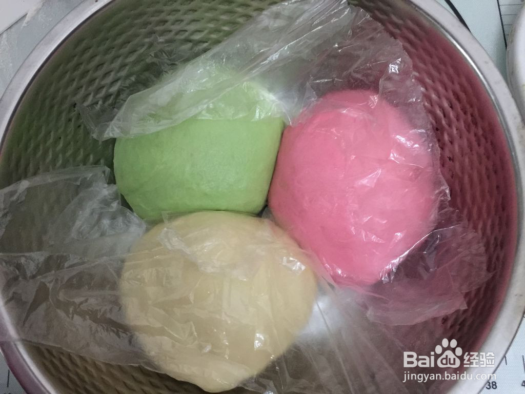 三色蜜豆吐司的做法