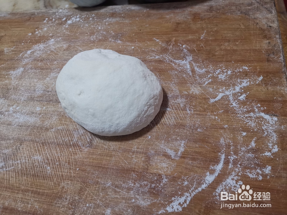 花生米韭菜盒子包法