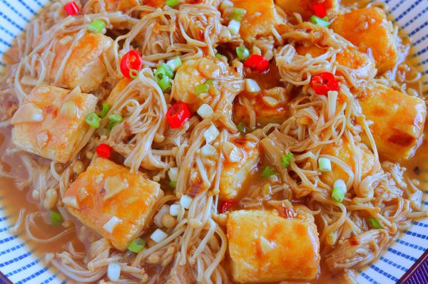 金针菇日本豆腐