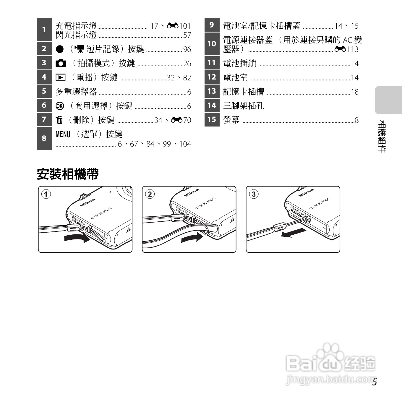 尼康COOLPIX S6500数码相机说明书:[3]