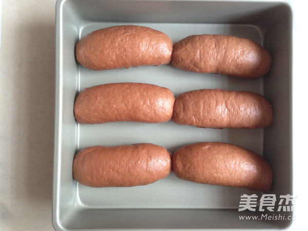 可可味淡奶油面包