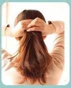 韩式扎发一分钟速成变优雅甜心