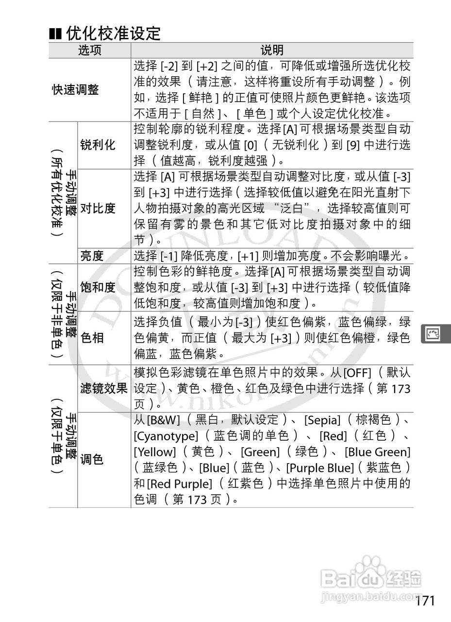 尼康D3数码相机使用说明书:[20]