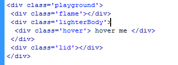 html+CSS3实现打火机开启关闭火焰效果