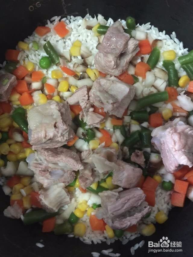 电饭锅排骨焖饭