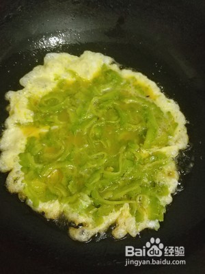 苦瓜煎蛋的做法详细教程