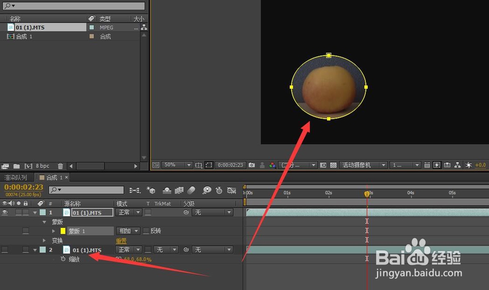 怎样给视频添加局部放大效果