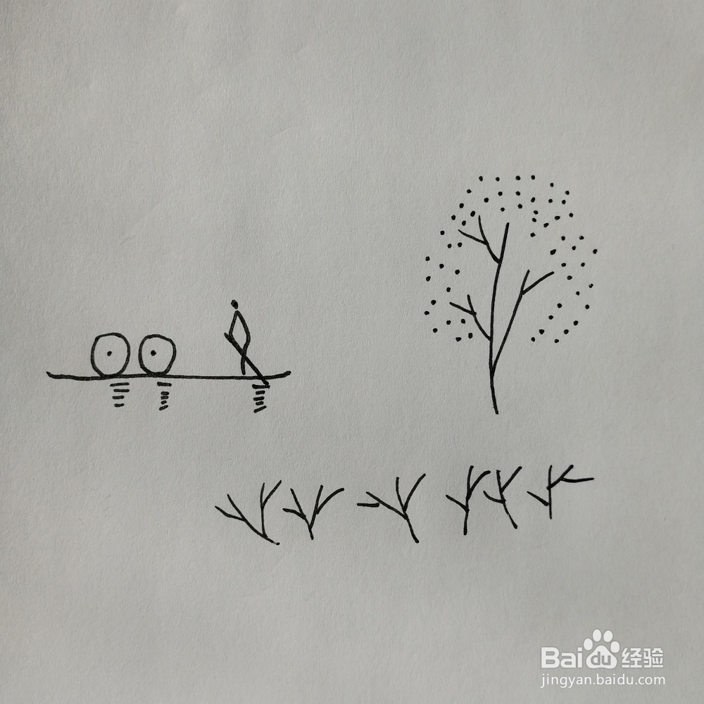 如何绘画桂林象鼻山简笔画？