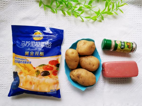 芝士火腿土豆泥