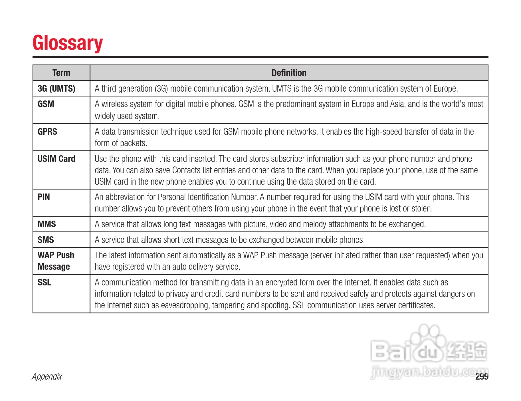 东芝803T手机使用说明书:[30]