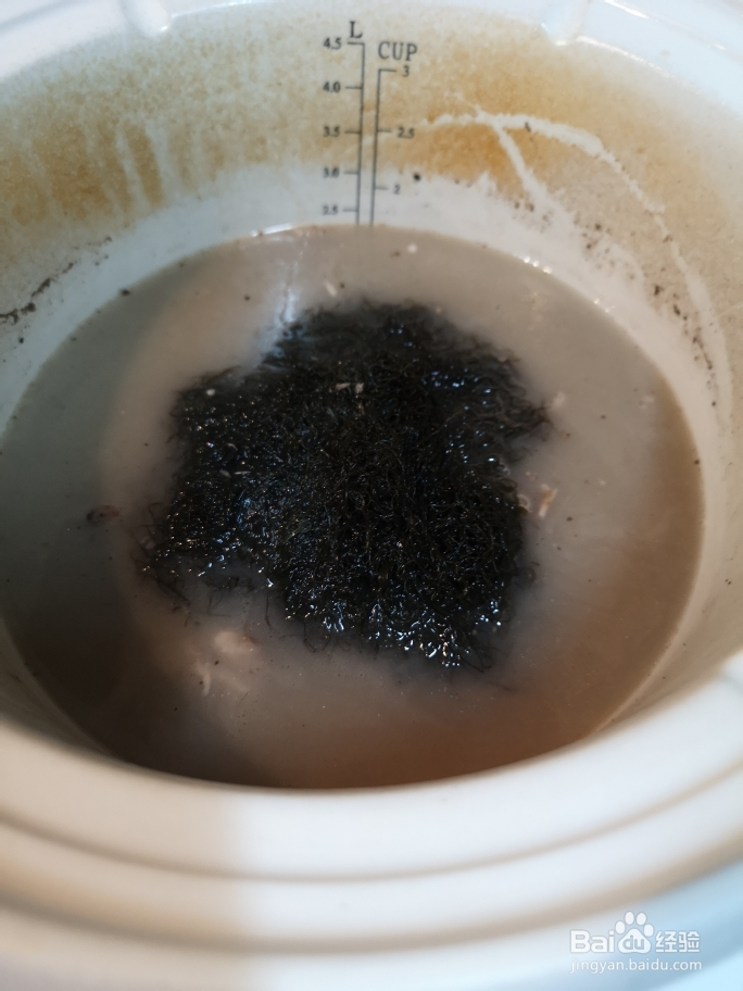 诱惑味蕾的发菜蚝士眉豆汤市汤