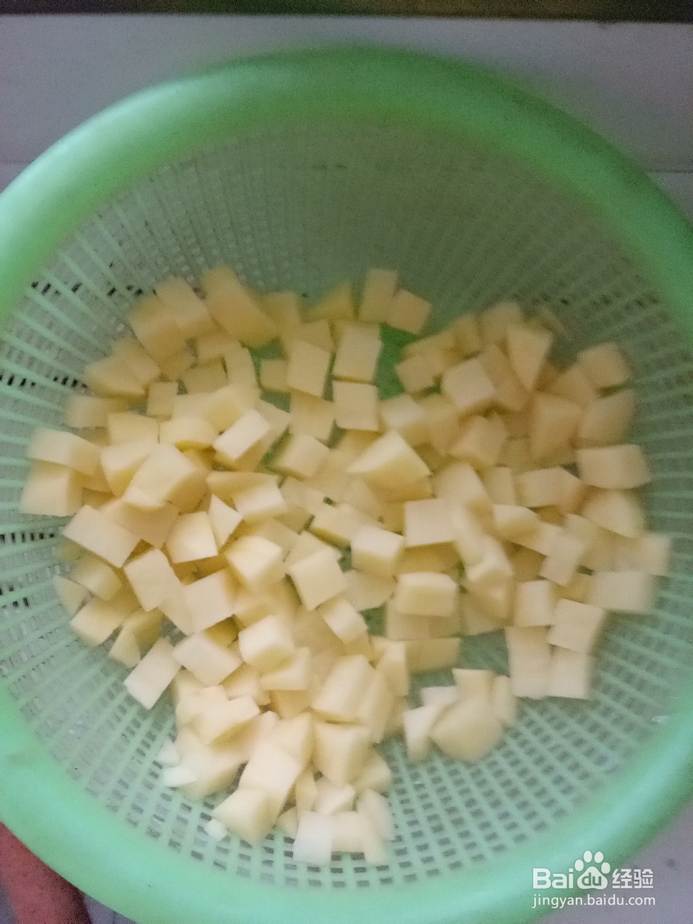 土豆红椒包菜鸡蛋炒饭