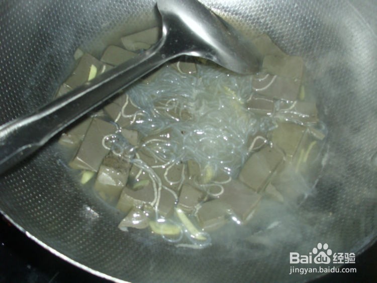 #初冬怎么吃#羊血粉丝汤