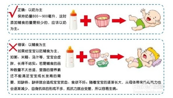 宝宝添加辅食的正确方法