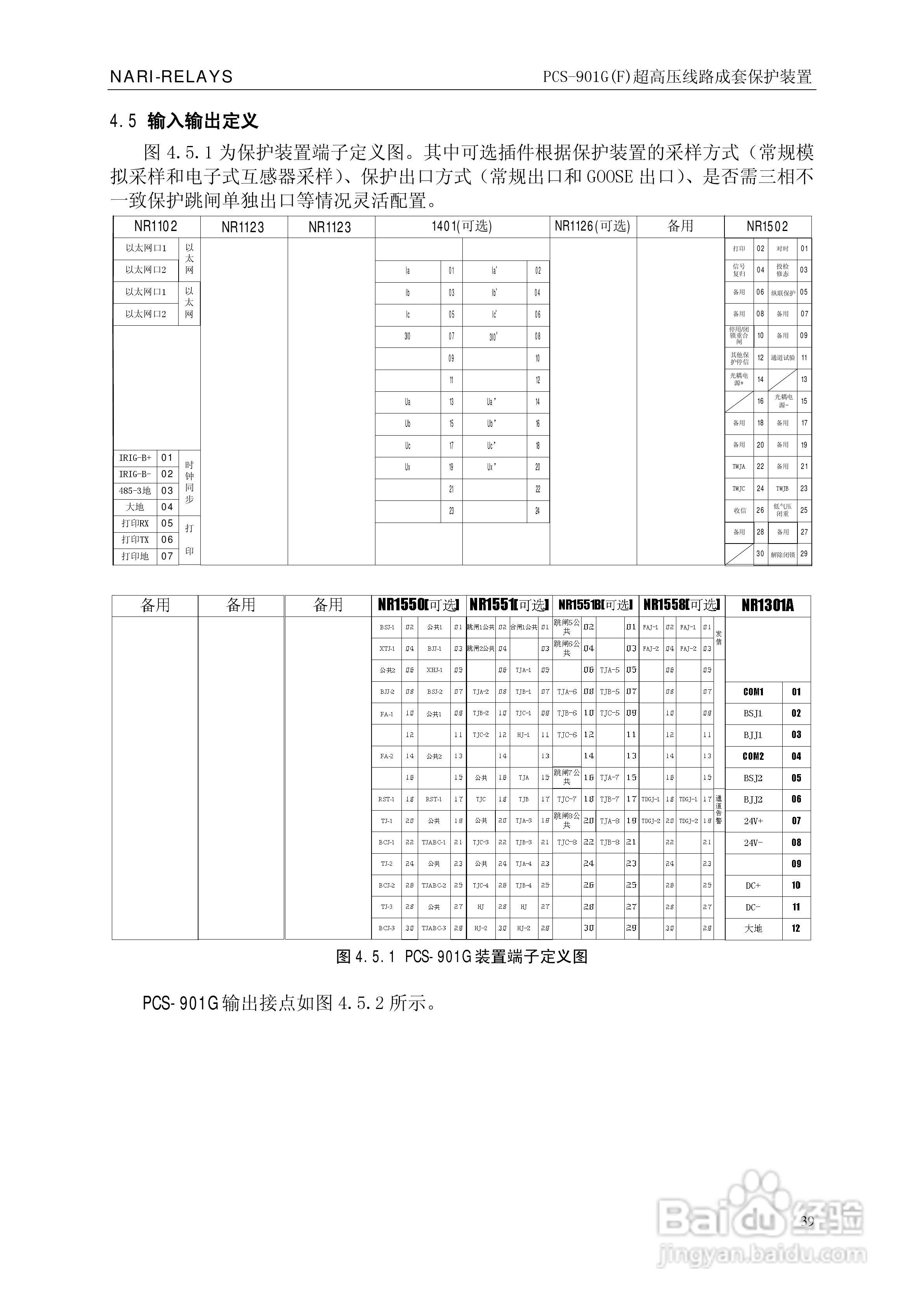 南瑞PCS-901G(F)超高压线路成套保护装置使用说明书:[5]