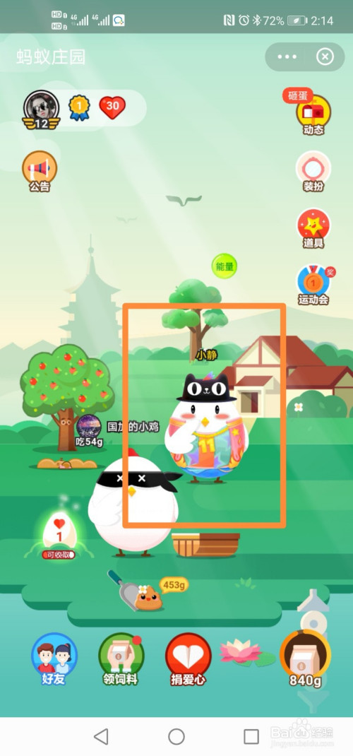 蚂蚁庄园小鸡如何装扮星秀套装?