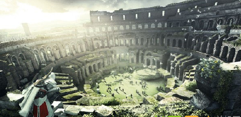 《刺客信条：兄弟会》爬梵蒂冈旗杆的图文攻略