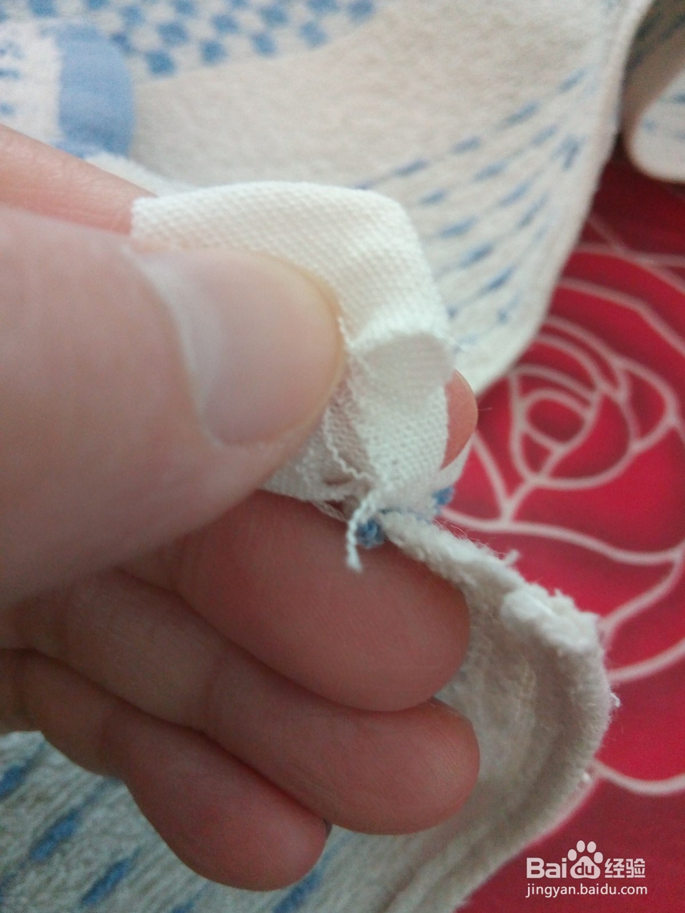 纱布毛巾如何包边