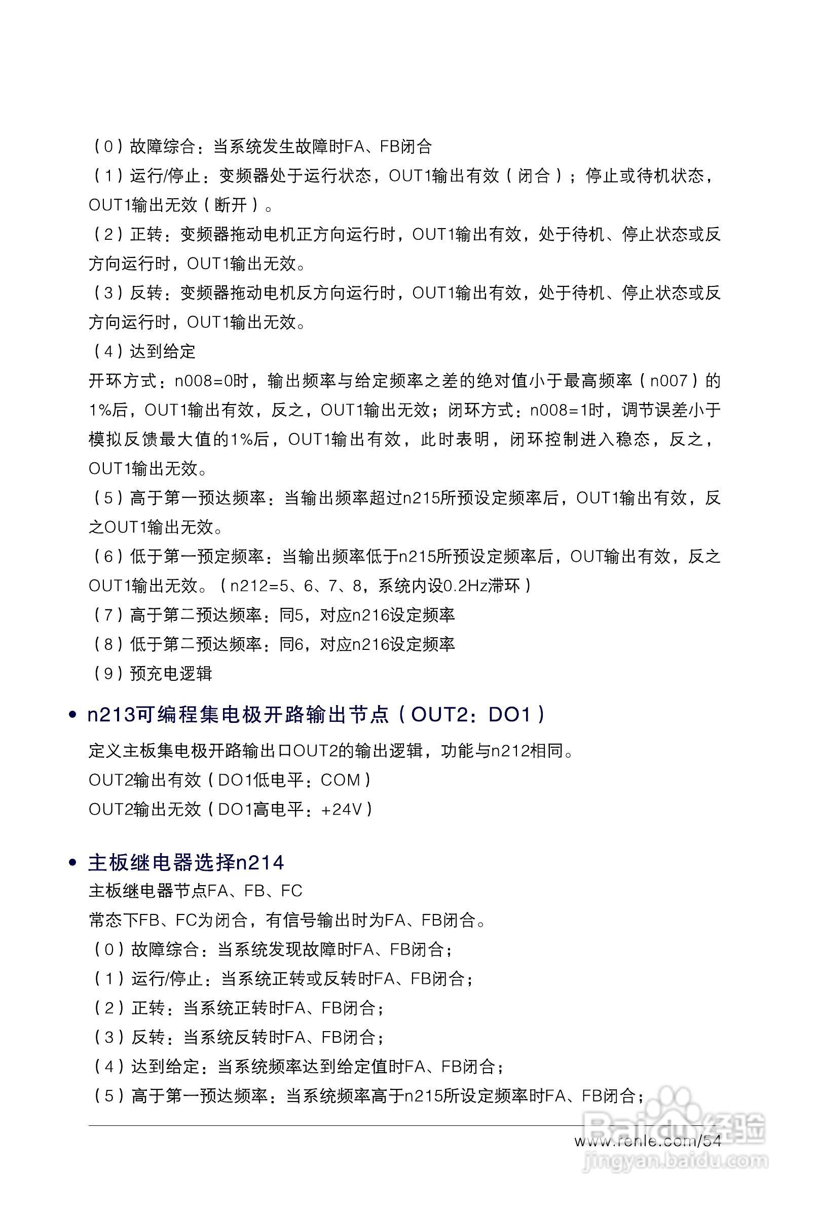 RNB3000变频调速器说明书:[6]