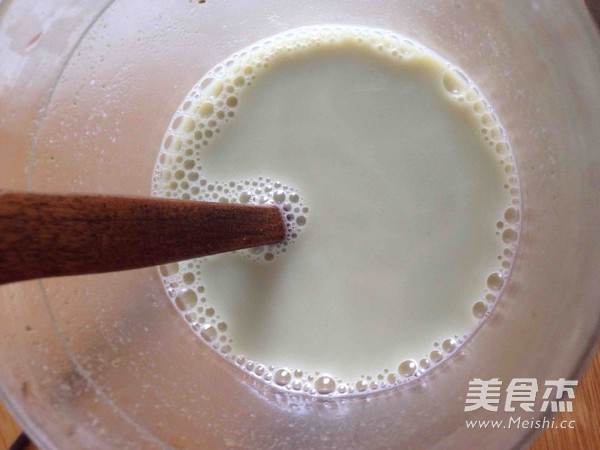 抹茶冰豆浆的做法