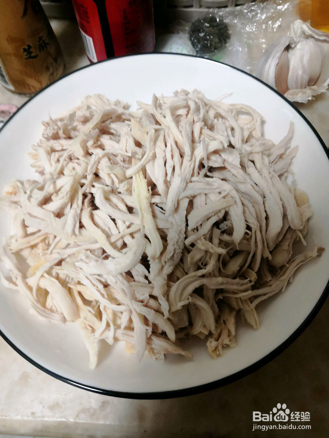 减脂柠檬手撕鸡的做法