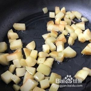 如何做土豆火腿