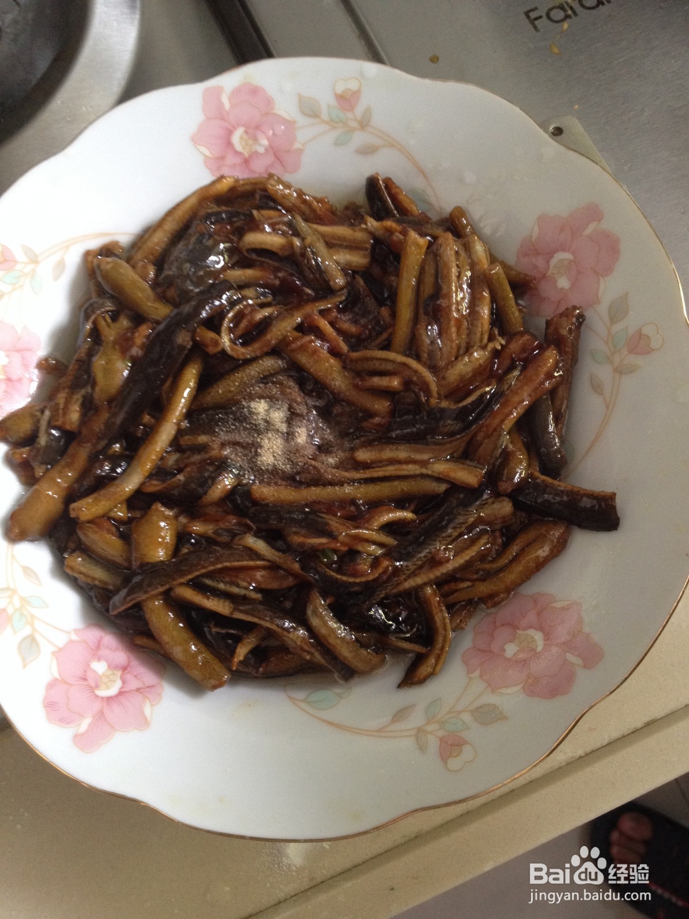 响油鳝丝的自创炒法