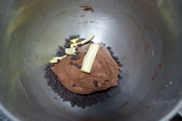 香蕉巧克力面包