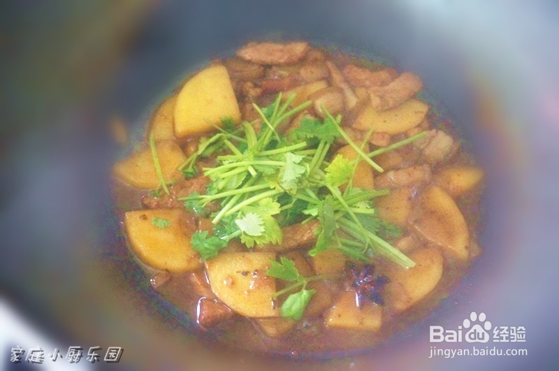 家庭小厨怎么做好菜：[6]土豆焖五花肉怎么做