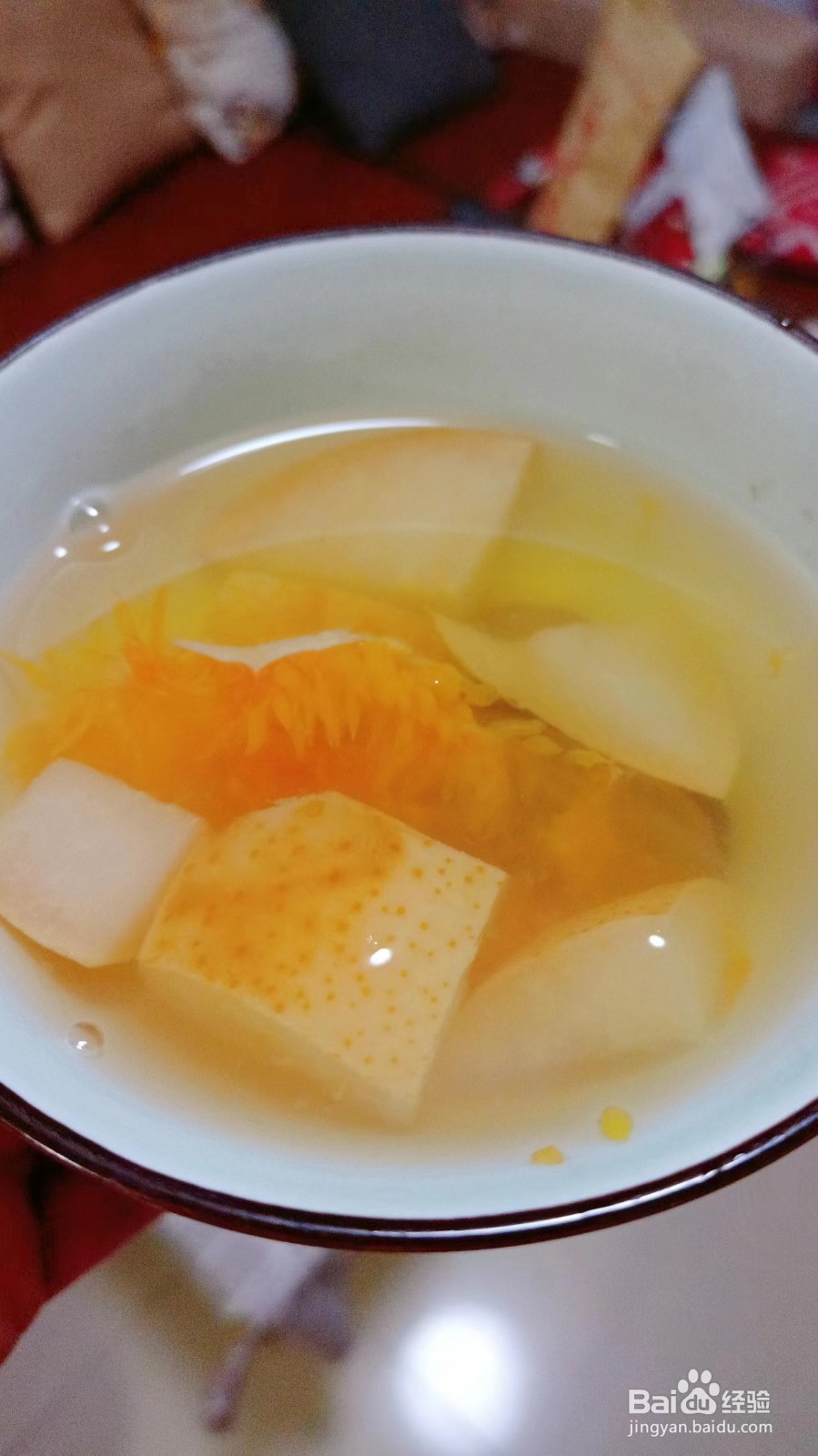 雪梨红枣橙子炖冰糖做法