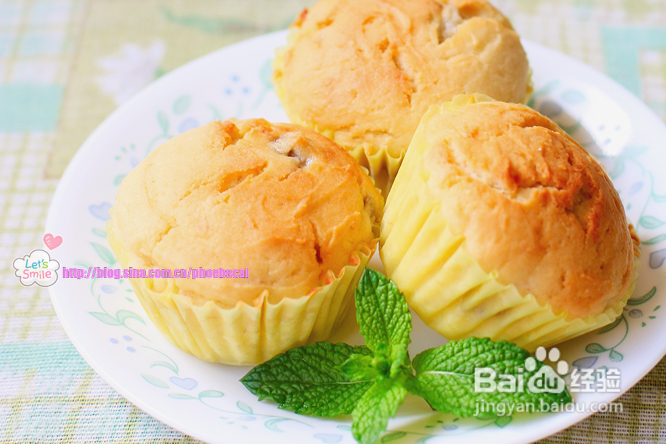 香蕉玛芬蛋糕&温哥华2011第一场雪