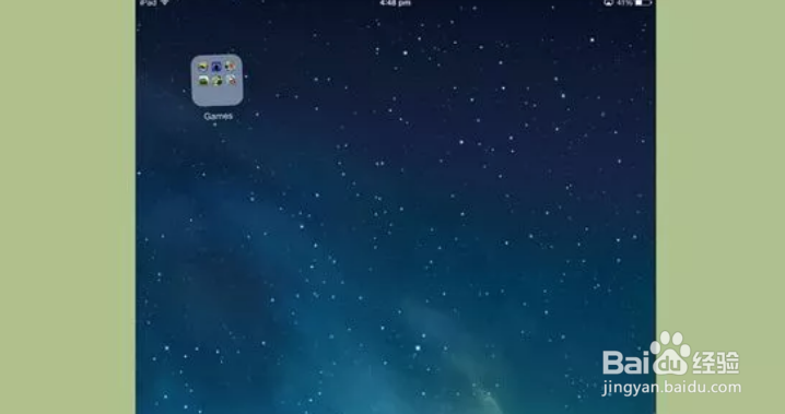 如何在iPad上创建文件夹