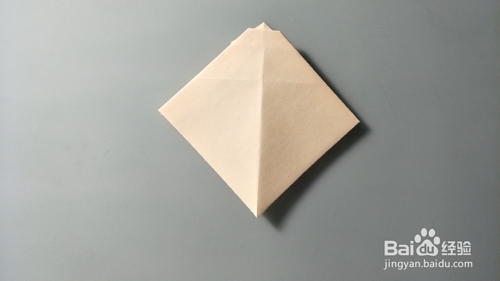 折纸:折个财神送给你