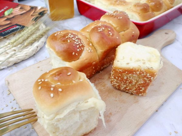 脆底蜂蜜小面包