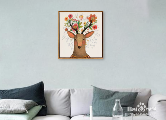 挂画钉钉子步骤