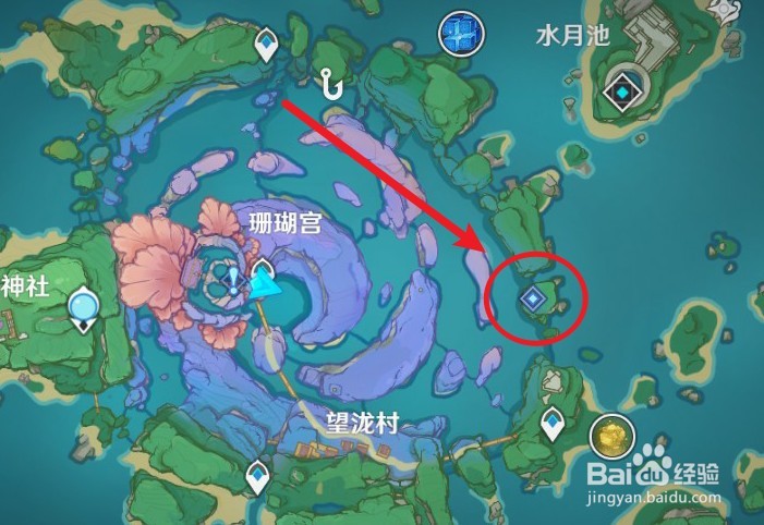 原神心之封印洞窟怎么进