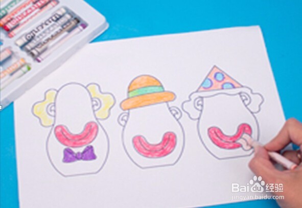 废旧物品味哆哆可爱小丑杯子的做法