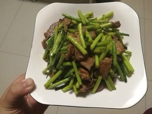怎么做蒜苔炒肉