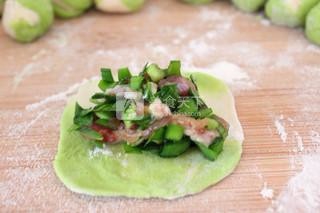 如何做菠菜韭菜饺
