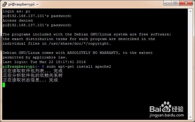 树莓派+花生壳搭建web服务器