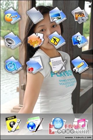 苹果iPhone桌面背景修改教程