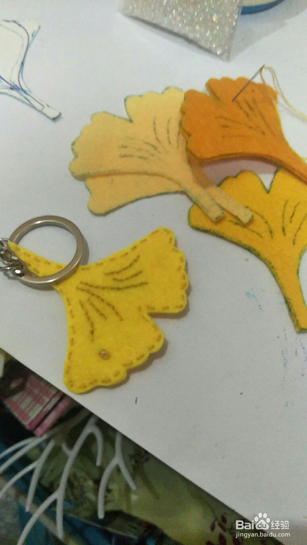 教你怎么做秋天的银杏落叶
