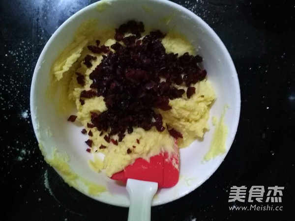 蔓越莓饼干的做法