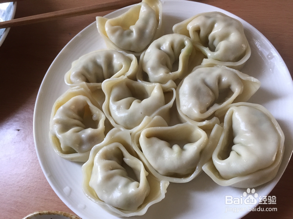 超诱人的芹菜猪肉馄饨