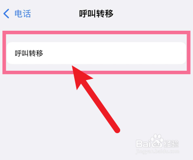 苹果手机怎么设置呼叫转移